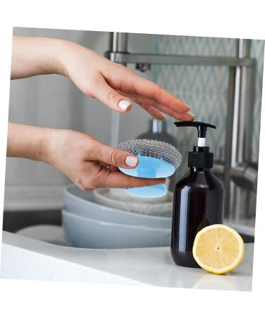 Solustre 20 Sets Wire Brush Handle Pot Scrubber & Grill Cleaner Tool - Heavy-Duty Metal Scraps Utensil Sponge for Effortless Cleaning - Buy Online on GoSupps.com