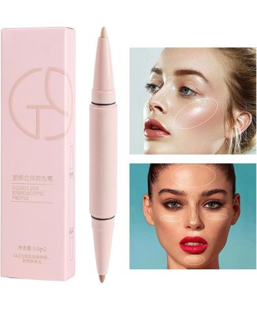 Stick Makeup - Face Concealer Pen Repair Stick with Two Ends | Face Trimming Stick for All Skin Types Multi-Functional Beauty Wand Highlighter Stick Hamil - Buy Online on GoSupps.com