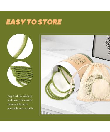 Healvian Reusable Makeup Remover Pads Bamboo Cotton Rounds Pads Makeup Removal Cleansing Natural Face Pads with a Washable Laundry Bag Round Box for All Skin Types - Buy Online on GoSupps.com