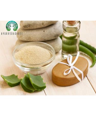 Aloe Vera Leaf Powder 200g - 100% Pure & Natural Aloevera Vegan Non-GMO - Best Skin Moisturizer - Buy Online on GoSupps.com