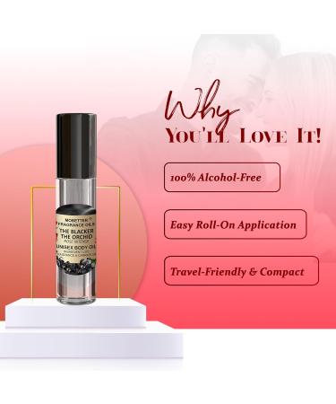 MOBETTER FRAGRANCE OILS The Blacker The Orchid Rose Intense Fragrance Body Oil for Unisex - Buy Online on GoSupps.com