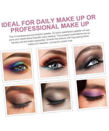 DOITOOL 1pcs 32 Eye Shadow Eyeshadow Matt Eyeshadow Powder Eyeshadow Pallet Eyeshadow Palette Purse Matte 1 count (Pack of 1) Pink - Buy Online on GoSupps.com