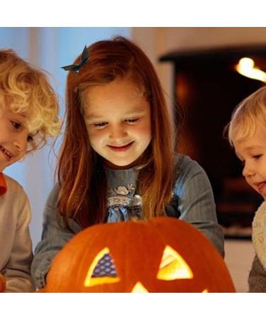 Goth Hair Clips | Black Bat Wing Hair Clips Funky Hair Clips Halloween Headwear Decorative Duckbill Ponytail Barrettes for Teen Girls - Buy Online on GoSupps.com