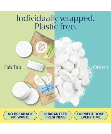 Fab Tab Foaming Hand Soap Refill - Natural Hand Soap - Bathroom Hand Wash - Plant-Based - No Harsh Chemicals - Variety scents - 8 Pack. Makes 8 x 11.9 fl oz (Bottle Not Included) Variety Pack 8 Count (Pack of 1) - Buy Online on GoSupps.com