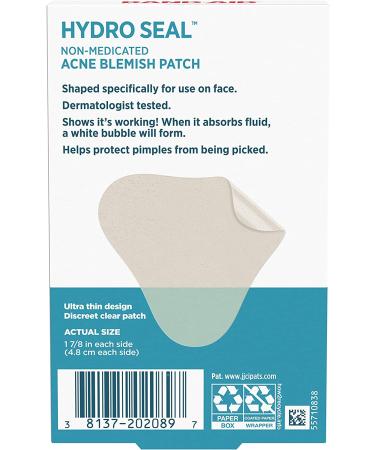 Band-Aid Hydro Seal Acne Patches for Face - Non-Medicated Blemish Patch for Pimples - 7 Patches - Buy Online on GoSupps.com