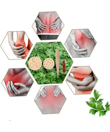 Magiclulu DIY Wooden Mold Tool for Moxa Chip Production - Form Perfect Wormwood Stick Shapes for Herbs - Buy Online on GoSupps.com