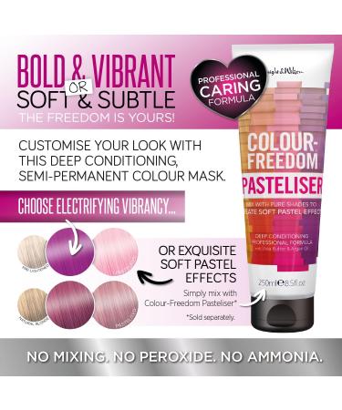 Colour-Freedom Gloss Pro Magenta Semi-Permanent Hair Colour 150ml - Vegan Colour Mask with PurePlex | Ammonia-Free, Long-Lasting Formula | Magenta Dream 150ml - Buy Online on GoSupps.com