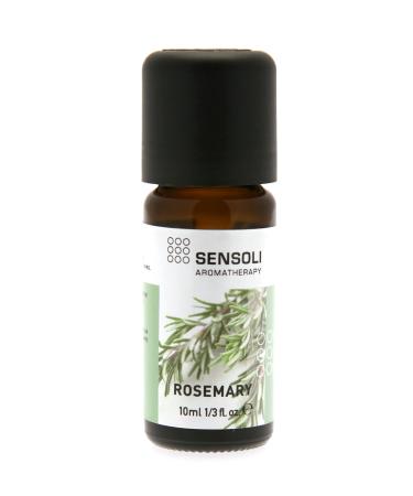 SENSOLI Rosemary Essential Oil 10ml - Pure and Natural Essential Oil for Aromatherapy and Diffusers
