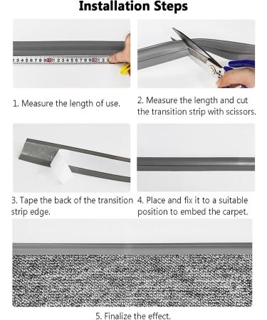 Red PVC Edge Trim - Self-Adhesive Carpet Edging Protector for Floor Mats & Rugs | 1m/3.3ft Length - Buy Online on GoSupps.com