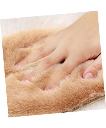 Faux Rabbit Fur Insoles for Winter - Cozy Thickened Shoe Mats & Cushions for Heels - Warm & Soft 26x9cm Inserts - Buy Online on GoSupps.com