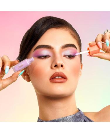 Oulac Liquid Eyeshadow Satin Finish - Multi-Use Purple Eyeshadow Primer & Liquid Blush | Blendable Smooth Eye Make-up Crease-Resistant Non-Greasy Vegan Cruelty-Free Lavender Love (SA06) - Buy Online on GoSupps.com