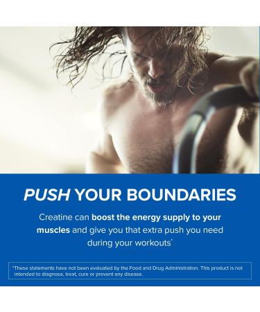 Buy NSF Certified Creatine Monohydrate Powder - Supports Muscle Recovery & Strength | 1 lb (90 Servings) - Fast International Shipping - Buy Online on GoSupps.com