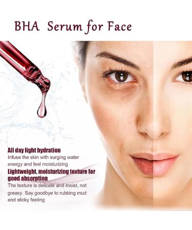 AHA 30% + BHA 2% Face Serum for Hydrated Dark Spot Remover for Face Facial Serum for Anti Wrinkle and Smooth Skin Moisturiser Face Anti Aging Serum for Face Brightening Serum for Women - Buy Online on GoSupps.com