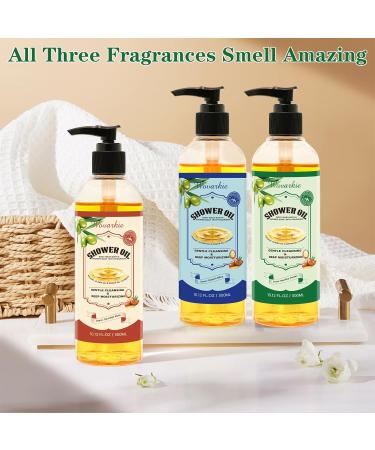 forvirgeen 2 Pack Shower Oil with Organic Argan - Moisturizing Body Wash for Women Natural & Vegan for Sensitive Skin - Deep Hydration & Silky Smooth Feel (Sauvage Style) - Buy Online on GoSupps.com