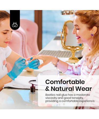 Beetles 10ML Super Strong Nail Glue for Press Ons & Acrylic Nails - No UV Light Needed Long-Lasting Bond for DIY Beginners - Buy Online on GoSupps.com