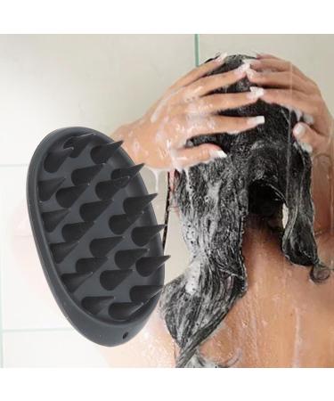 Harayaa 2x Hair Washer & Scalp Massager - Manual Head Massage Brush for Healthy Hair Care | International Shipping Available - Buy Online on GoSupps.com