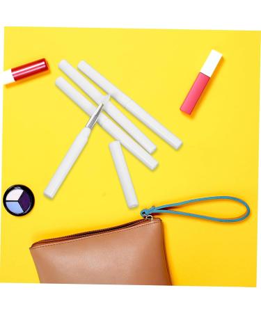 DRESSOOS 4pcs Double-ended Silicone Liner Lipstick Lip Mask Applicator Silicone Makeup Applicator Reusable Lip Eyeshadow Makeup Brush Silicone Lip Brush Lip Brush for Lipstick Lip Wands - Buy Online on GoSupps.com