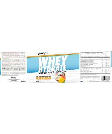 Per4m Whey Hydrate (450g) Mangue Noix de coco - Prot ines - Prot ines claires - Buy Online on GoSupps.com
