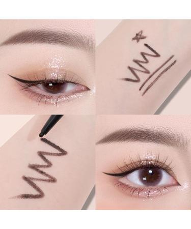 Eyeliner Pencil Smudge Proof Eyeliner Pencil Eyeliner Highly Pigmented Stay Eye Makeup Waterproof Smudgeproof Longwearing Gel Eyeliner Soft Tip Shakven Black - Buy Online on GoSupps.com
