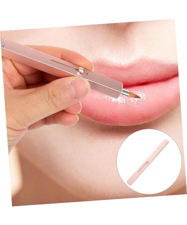 Buy Minkissy Lip Makeup Brush - Retractable Lipstick Applicator & Concealer Wands for Women - Double Head Plastic Lip Brush for Perfect Lip Gloss Application - Buy Online on GoSupps.com