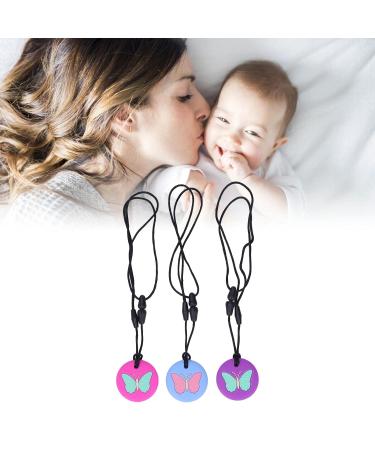 Sensory Chew Necklace | Teething Teether Chew Toy for Babies | Safe & Stylish Teething Solution - Buy Online on GoSupps.com