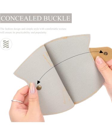 Cabilock Foldable Storage Box Set - 2PC Portable PU Leather Mask Holder Case for Women | Cute Cat Design - Buy Online on GoSupps.com