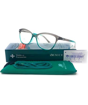 Venice SHINE Reading Glasses for Women - Vintage & Modern Style Diopters 1.0 to 3.5 (+2.50 Grey Green) - Stylish & Functional Eyewear for Every Occasion - Buy Online on GoSupps.com