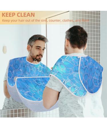 Water Beard Bib Apron - Ultimate Beard Hair Catcher for Men | Perfect Father's Day Anniversary & Christmas Gifts for Dad & Husband - Buy Online on GoSupps.com