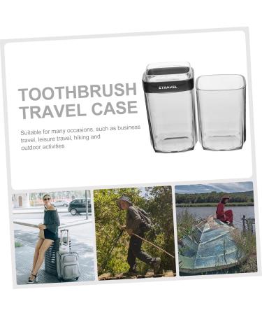 Hootnee Portable Toothbrush Storage Box | Travel Case for Toothbrushes & Toothpaste | Baby Bathing & Cosmetic Organizer | ABS Removable Holder - Buy Online on GoSupps.com