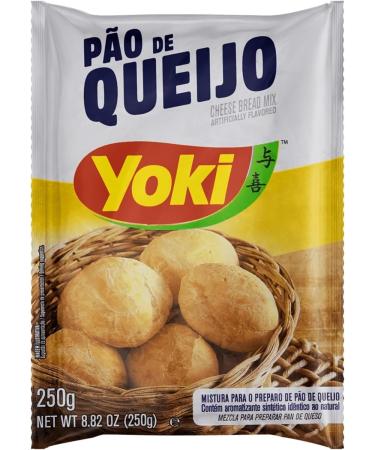 Yoki Cheese Bread Mix - Mistura para Pao de queijo - Mezcla para pan de queso Gluten Free - Fast and Easy to Bake 250 grams - Buy Online on GoSupps.com