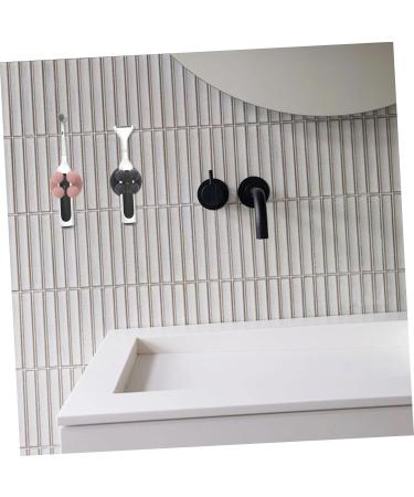 Baluue 4pcs Bathroom Hooks Wall Hanging Hooks Shower Razor Holder for Wall - Buy Online on GoSupps.com