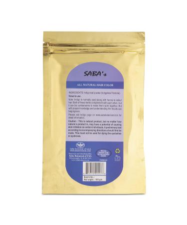 Premium Indigo Powder for Hair - 200 Grams | Best Quality for International Shipping - Buy Online on GoSupps.com