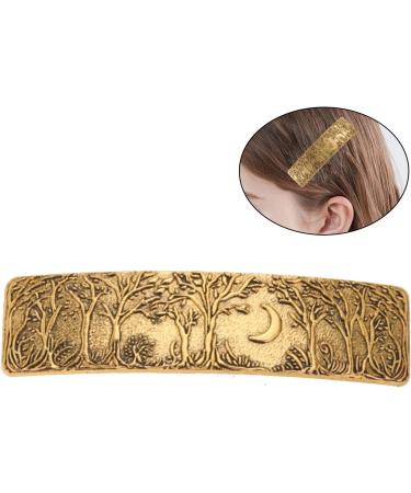 Hair Clip Vintage Barrette Large Hand Crafted Metal Barrette French Hair Clip for Ladies Long Thick Thin Hair - Buy Online on GoSupps.com