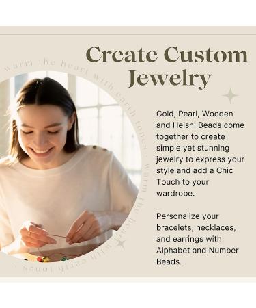 Polymer Clay Bead Kit - Heishi 10500+ pcs for Bracelets & Jewelry Making - Girls & Adults - Preppy Style - Buy Online on GoSupps.com
