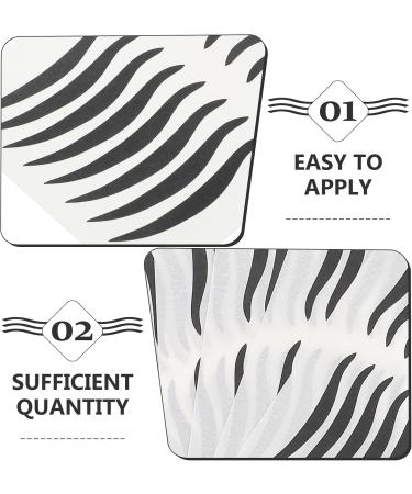  Healvian 80 Pairs Reusable Black Eyeliner Stickers Temporary Eyeliner Sticker for Eye Makeup Invisible Eyeliner Tape for Eyes Party and Show Sticker - Buy Online on GoSupps.com