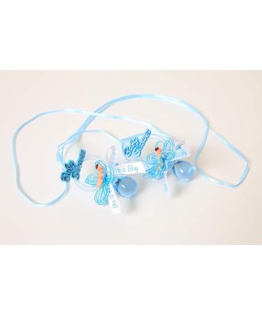 Baby Shower Party Favor Pacifier Necklace (12 Pcs.) Blue - Premium Keepsake for Expecting Moms & Guests - Gender Reveal Supplies, Decorations, Games & More - Buy Online on GoSupps.com
