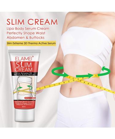 Buy Slim Extreme Cellulite Slimming Cream | 2 Pack Weight Loss Gel for Waist Abdomen & Buttocks - International Shipping - Buy Online on GoSupps.com