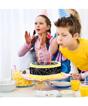 Shop 20 cm Edible Cake Leaks - Fondant Spider Web Cake Decoration for Young Girls - Buy Online on GoSupps.com