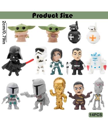 14 Pieces Cartoon Mini Figures | Kids Birthday Cake Decorations | Cake Toppers for Young Celebrations - Buy Online on GoSupps.com