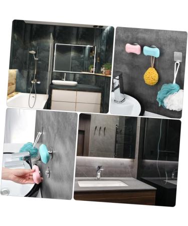 Ciieeo 2pcs Draining Wall-mounted Adhesive Hooks Soap Plate Mini Clothes Rack Magnetic Soap Hanger Suction Cup Hooks Magnetic Hook Holder Stainless Steel Magnetic Attraction Soap Box - Buy Online on GoSupps.com