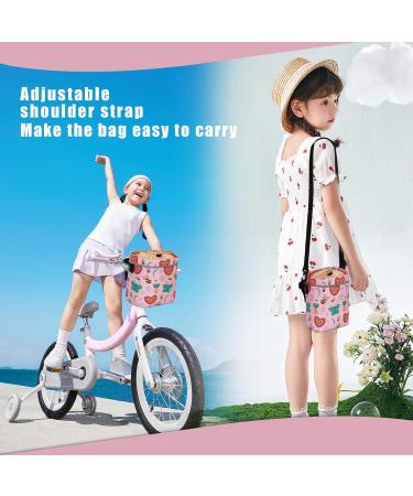 Local Lion Bike Basket for Kids - Front Handlebar Bag with Shoulder Straps | Durable Bicycle Basket for Children - Buy Online on GoSupps.com