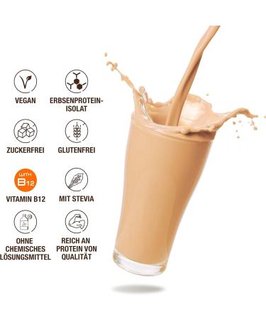 Weider Vegan Protein 750g - Mango-Matcha Flavor | 23g Protein/Dose Gluten-Free Sugar-Free B12 & Stevia Eco-Friendly Packaging - Buy Online on GoSupps.com