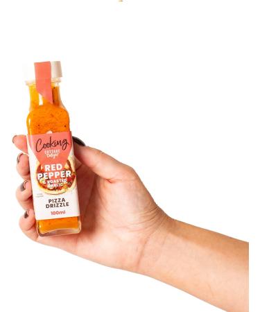 Cottage Delight - Red Pepper and Roasted Garlic Pizza Drizzle 100ml - Buy Online on GoSupps.com
