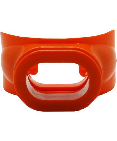 Scuba Choice Orange Silicone Regulator Octopus Mouthpiece - Diving Essential - Buy Online on GoSupps.com