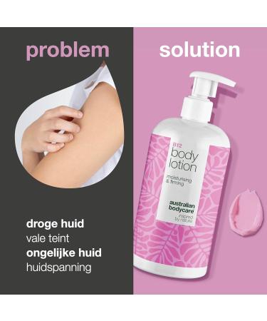 Australian Bodycare Vitamin B12 Body Lotion for dry skin 500 ml Intensive hydration and elasticity with Vitamin B12 Niacinamide Urea and peptides - Buy Online on GoSupps.com