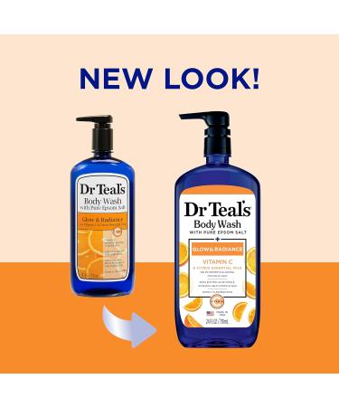 Dr Teal's Kids 3-in-1 Elderberry Bath: Bubble Bath Body Wash & Shampoo 20 fl oz. & Body Wash with Pure Epsom Salt Glow & Radiance with Vitamin C & Citrus Essential Oils - Buy Online on GoSupps.com