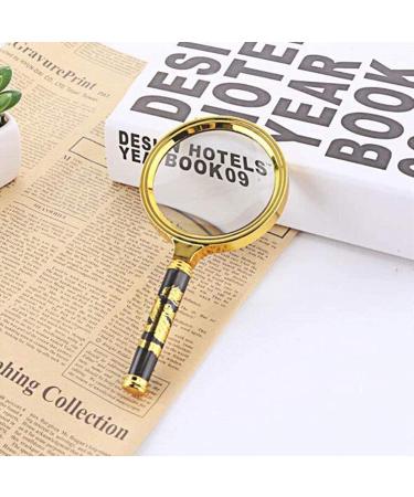Lightweight Magnifying Glass 10 Times Magnifying Glass with Exquisite Dragon Pattern Handle Used for Reading Watch Repair Tool Lofty Ambition - Buy Online on GoSupps.com