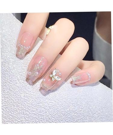 20Pcs Butterfly Nail Charms Artificial Crystals Diamonds Rhinestones Sticker Nail Art Golden and Silver Plated Butterfly Nail Decorations for DIY Nail Nail Charms Butterfly Charms For Nails Gold Nail - Buy Online on GoSupps.com