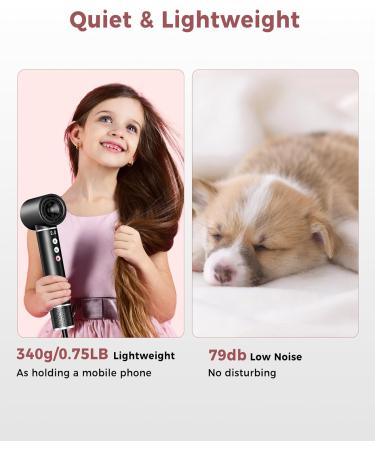 Airstyler 5 in 1: Powerful 110 000 RPM Hair Dryer Ionic Hair Styler Curling Rod & Smoothing Brush | Lightweight & Quiet | International Shipping Available - Buy Online on GoSupps.com
