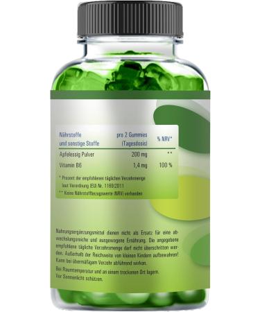 Vihado Keto Green Gummies - 60pcs | Metabolism Boosting Gummy Bears with Vitamin B6 | Best Keto Diet Gummies - Buy Online on GoSupps.com